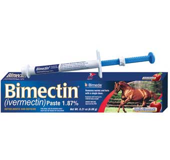 BIMECTIN® Ivermectin Paste, 1.87%, 6.08g, 1 Dose Tube, Each
