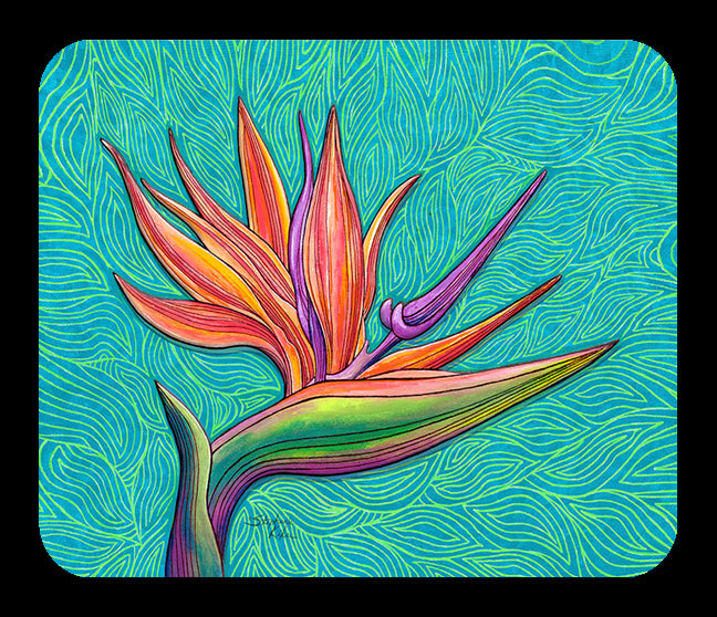 Bird of Paradise Mousepad