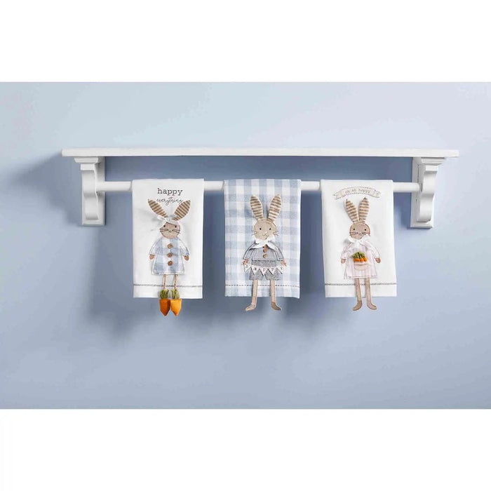Boy Bunny Dangle Leg Towel