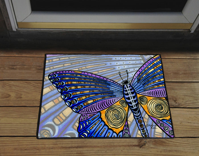 Butterfly Wings Door Mat
