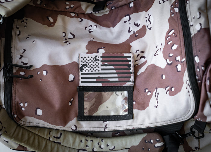 Chocolate Chip Camo IR American Flag Patch Set (35 Entries)