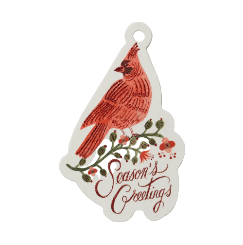 Rifle Paper Co. Christmas Christmas Cardinal Gift Tags