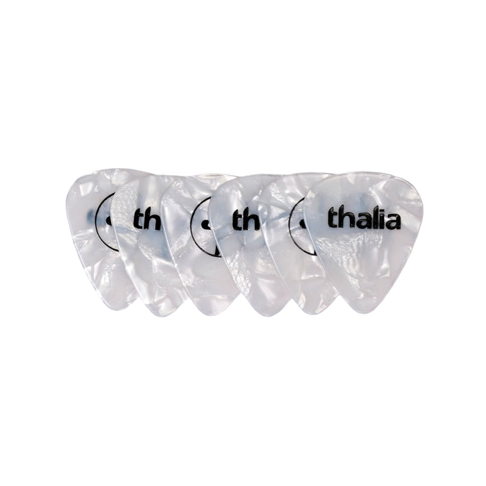 Thalia Classic Celluloid White Pearl Pick Pack – product image 3