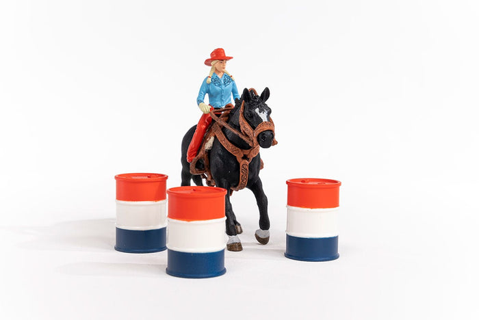 Cowgirl Barrel Racing Fun