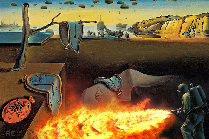 Dali Flame Poster