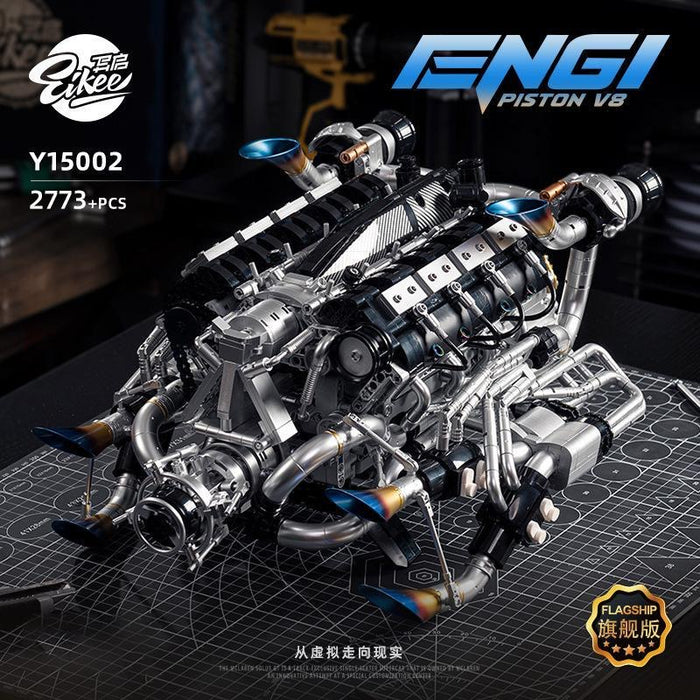 Eikee Engi Piston V8 Engine