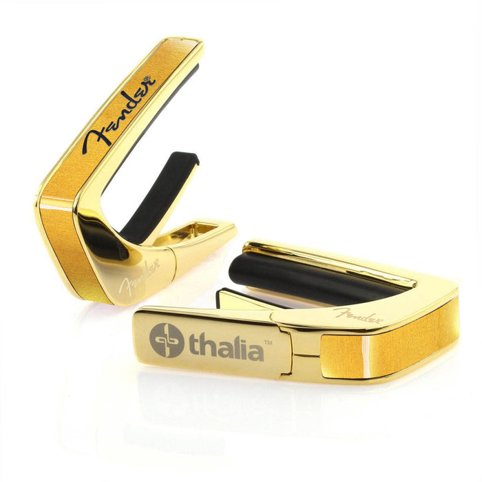 FenderbyThalia Fender Maple with Black Spaghetti Logo | Officially Licensed Capo – product image 3