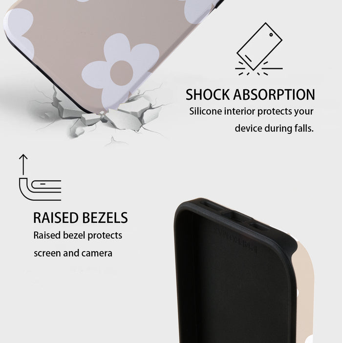 Flora | iPhone Case - Khaki