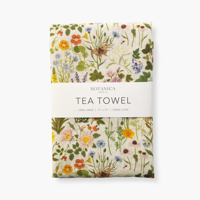 Flower Trees-Tea Towel