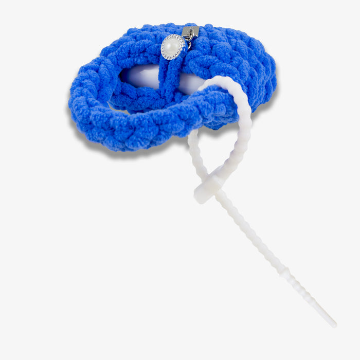 Knit Earbud / AirPods® Pouch - Blue