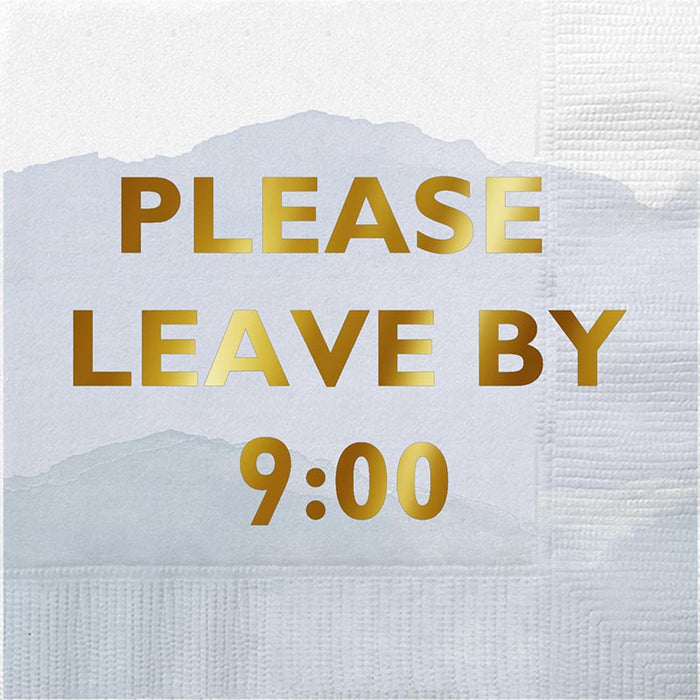 Leave by 9 Napkins