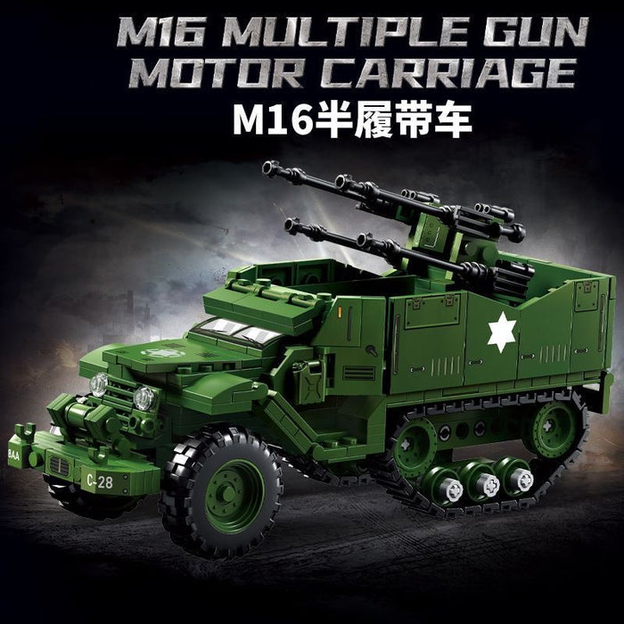 LEYI 66080 M16 Multiple Gun Motor Carriage