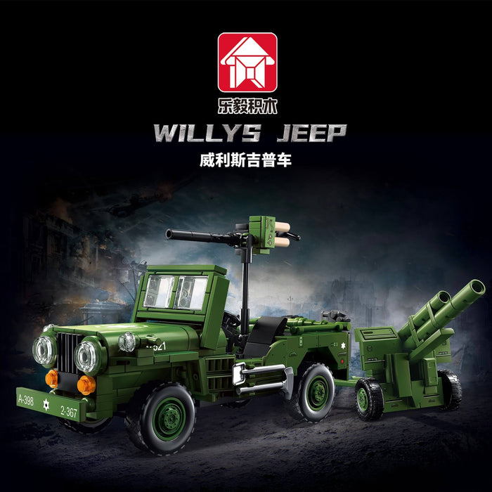 LEYI 66081 Willys Jeep