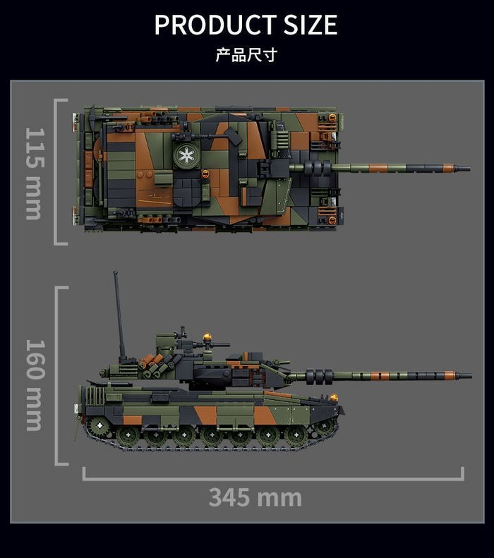 LEYI 66097 Leopard 2A6 Tank