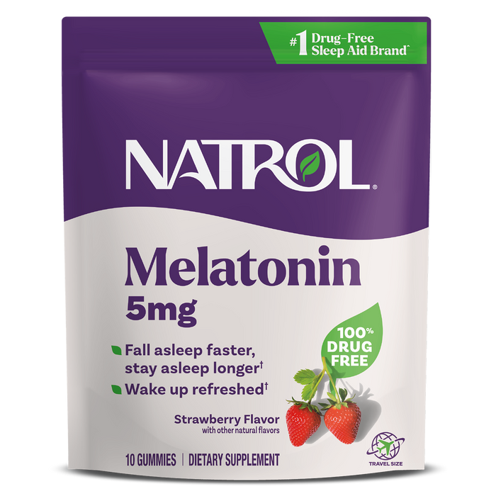 Melatonin Gummies, 5mg (Travel Size)