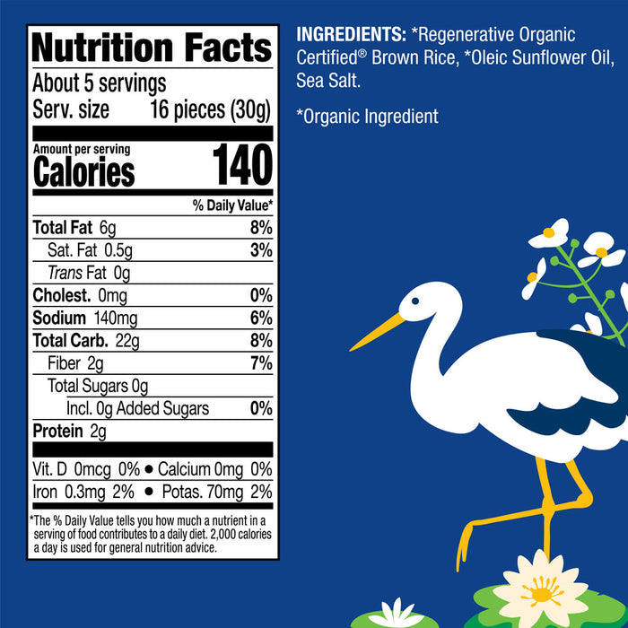 Organic Sea Salt Rice Cake Minis