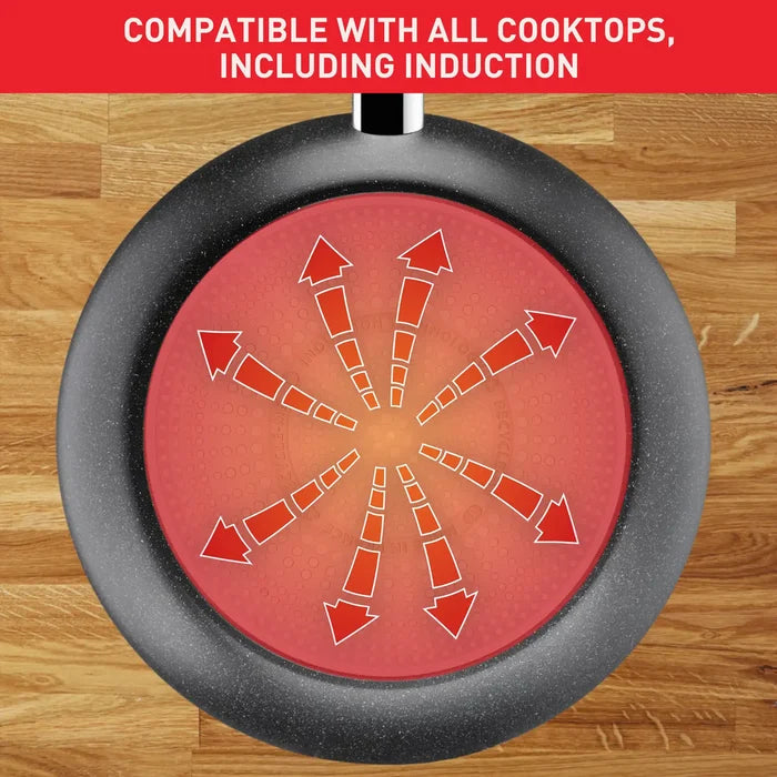 Tefal Dark Essential Mineralia+ Non Stick Frypan with induction base