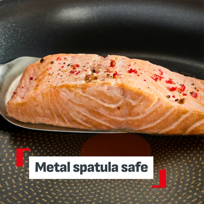 Tefal Emotion+ Induction Stainless Steel Non-Stick Wok 28cm