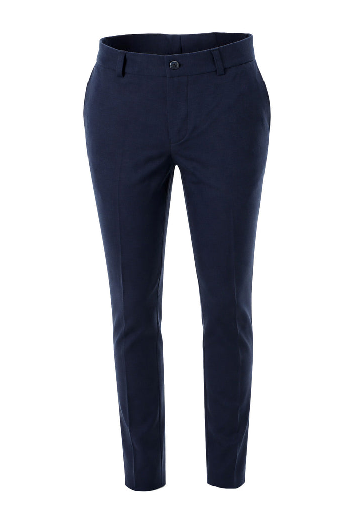 T.O. Boy's Fashion Stretch Suit - Navy