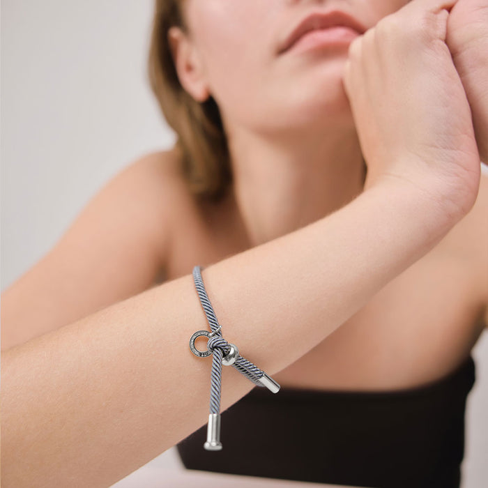 Vitamin Sea Armband Silber Grau