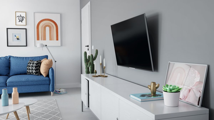 Vogels Quick TVM 1615 Tilting TV Wall Mount for TVs from 40 to 77 inches Black