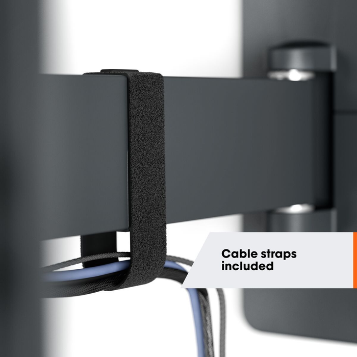Vogels Quick TVM 1625 Full-Motion TV Wall Mount for TVs from 40 to 77 inches Black