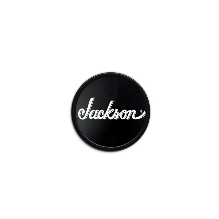 JacksonbyThalia White Jackson Logo on Matte Black | Pick Puck 2.0 – product image 2