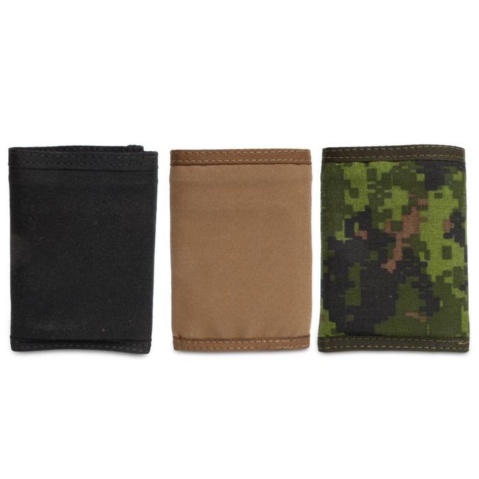 Zippered Trifold Wallet