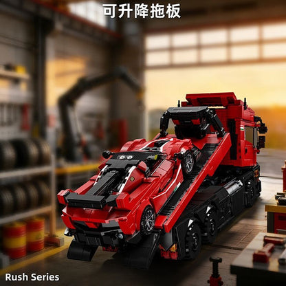 12GO 95002 Ferrari Trailer Set