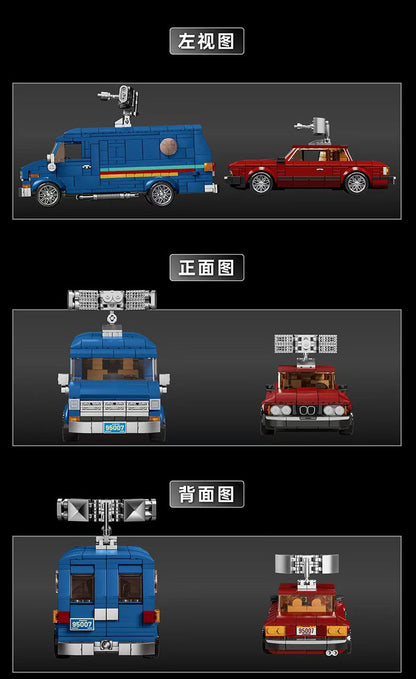 12GO 95007 Building Block Car