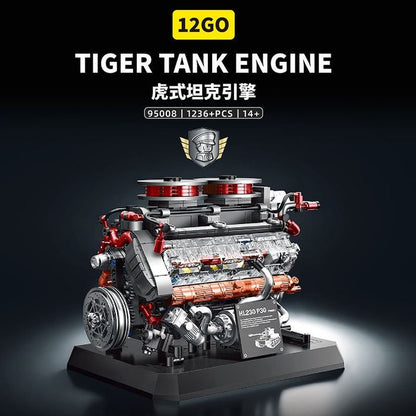 12GO 95008 Tiger Tank Engine