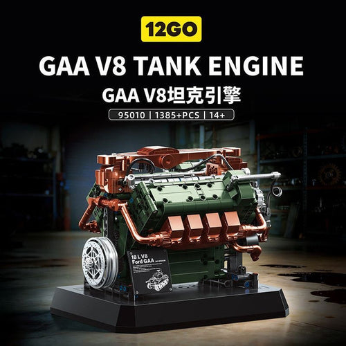 12GO 95010 GAA V8 Tank Engine