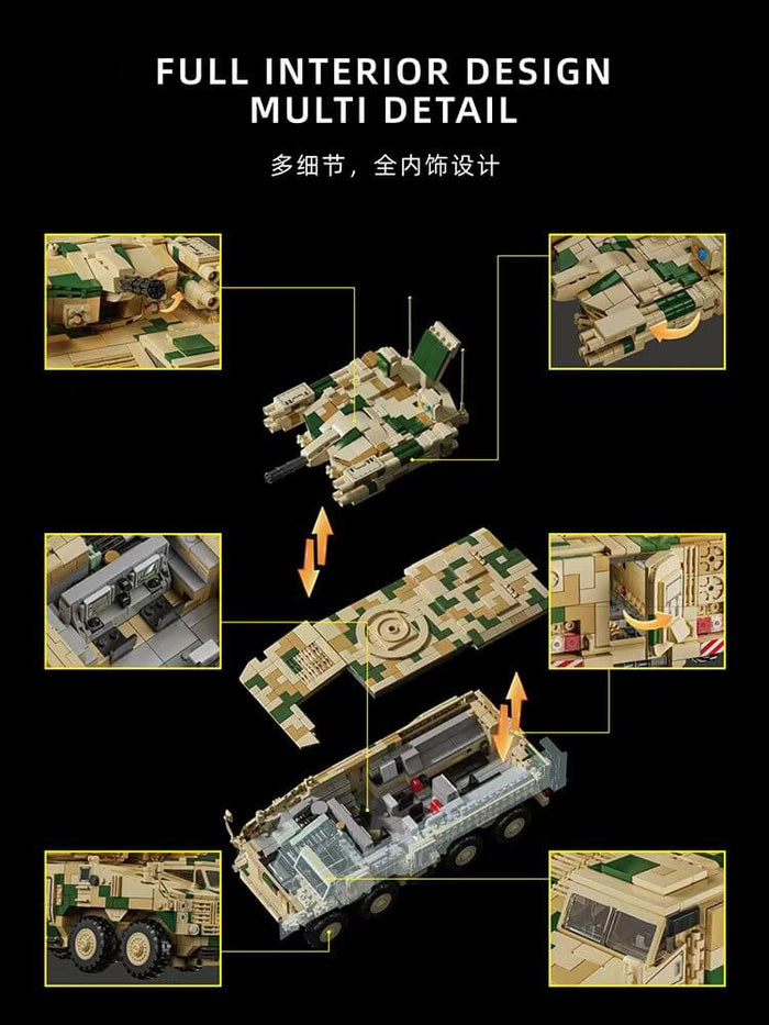 12GO 96010 E-Type anti-aircraft vehicle