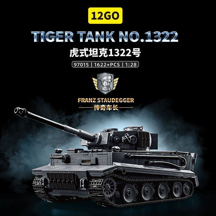 12GO 97015 Tiger Tank No.1322