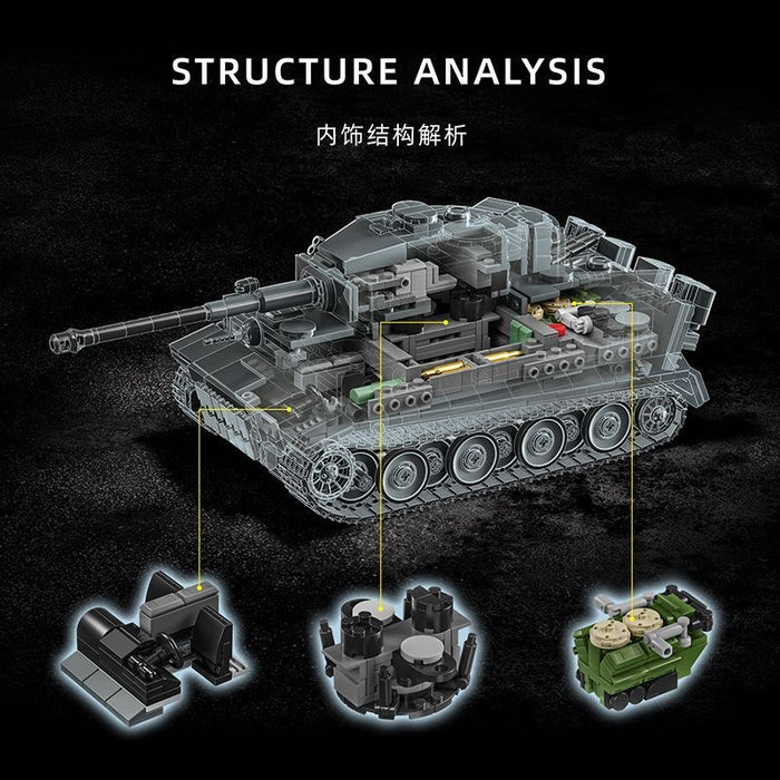 12GO 97015 Tiger Tank No.1322