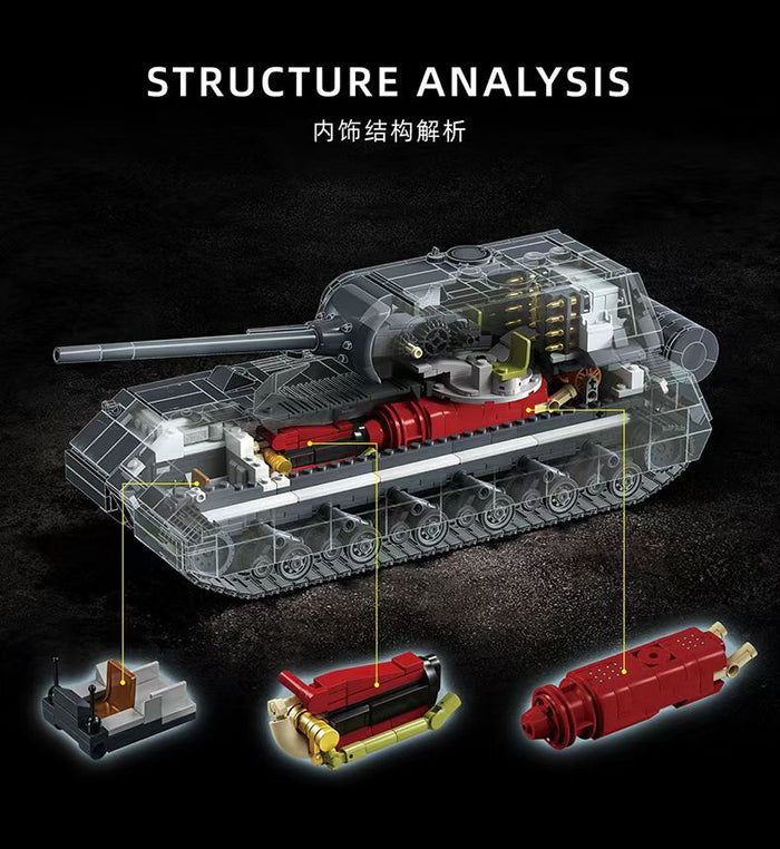 12GO 97016 Maus tank