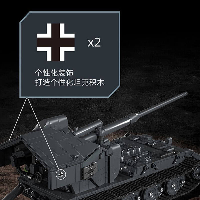 12GO 97017 WAFFENTRAGER E-100