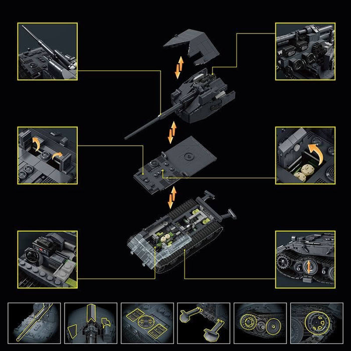 12GO 97017 WAFFENTRAGER E-100