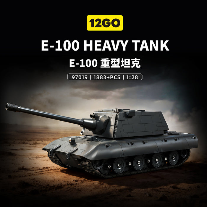 12GO 97019 E-100 Heavy Tank
