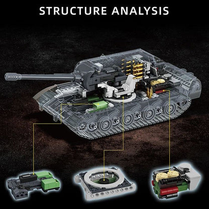 12GO 97020 E-100 Heavy Tank Maus Turret