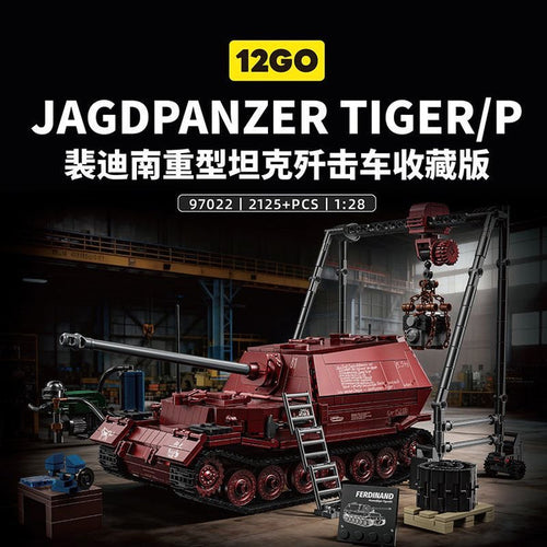 12GO 97022 Jagdpanzer Tiger/P Collector's Edition