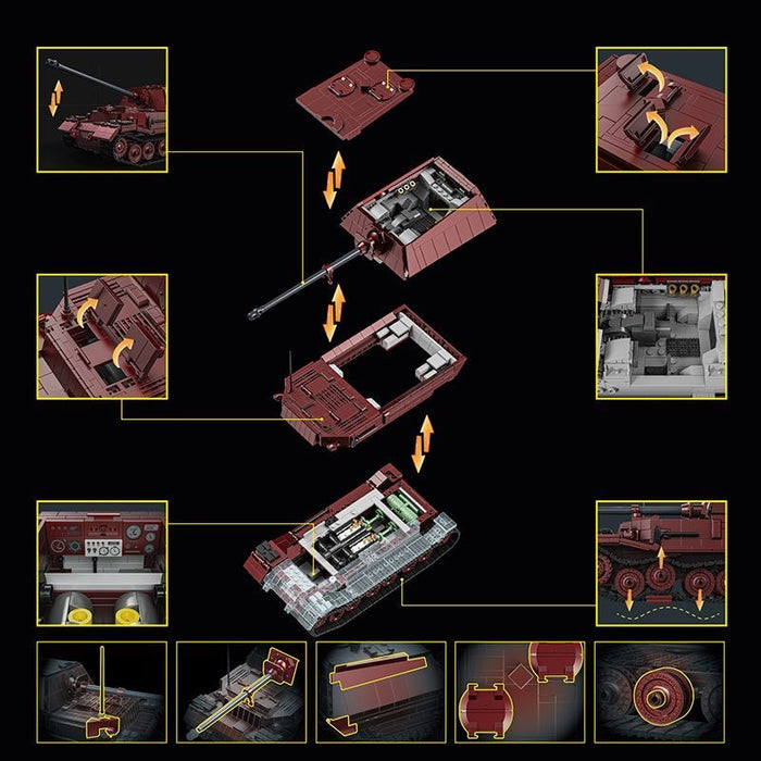 12GO 97022 Jagdpanzer Tiger/P Collector's Edition