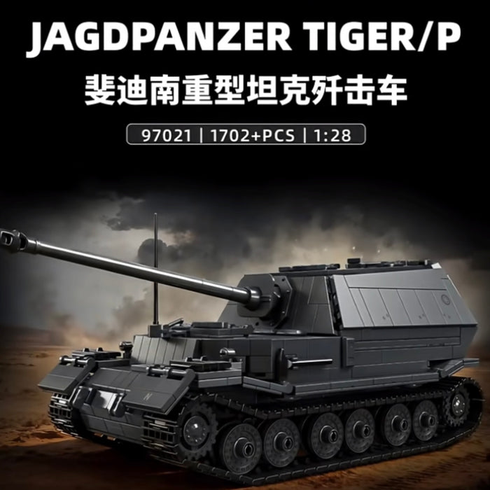 12GO 97023 Jagdpanzer Tiger/P elephant Camouflage version