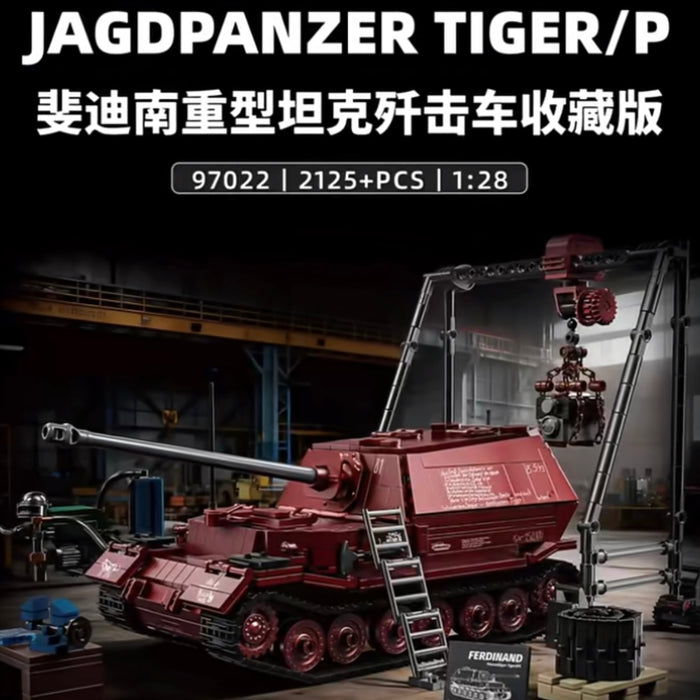 12GO 97023 Jagdpanzer Tiger/P elephant Camouflage version