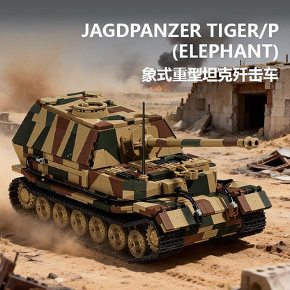 12GO 97023 Jagdpanzer Tiger/P elephant Camouflage version