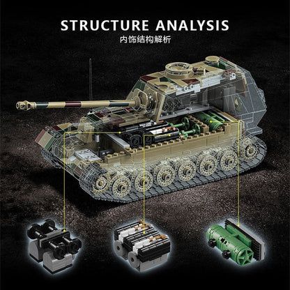 12GO 97023 Jagdpanzer Tiger/P elephant Camouflage version