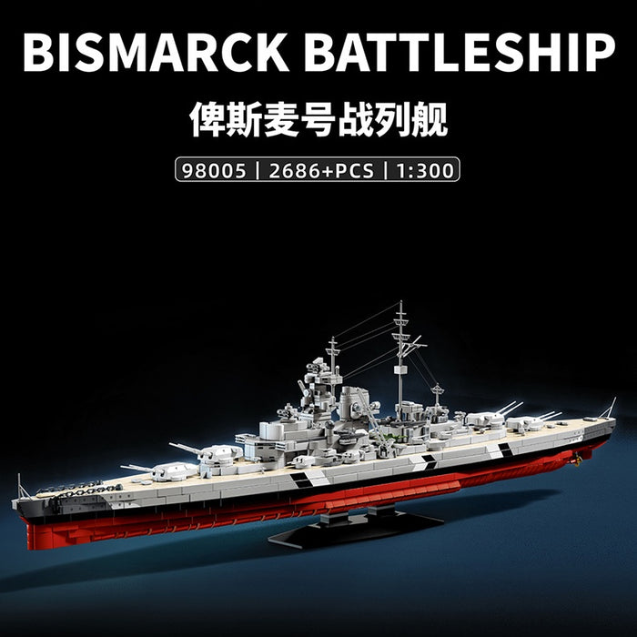 12GO 98005 Bismarck 1:300