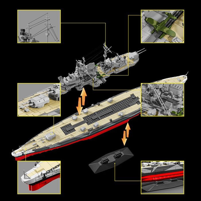 12GO 98006 Tirpitz Battleship