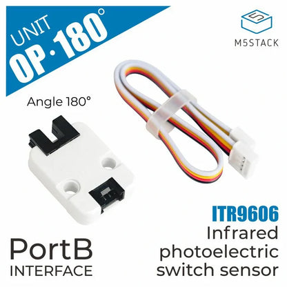 180° Infrared Reflective Unit (ITR9606) - m5stack-store