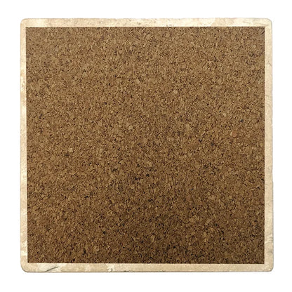 4" Absorbent Stone Religious Drink Coasters, Raised On Sweet Tea And Jesus, 2 Sets of 4, 8 Pieces - Christmas by Krebs Wholesale